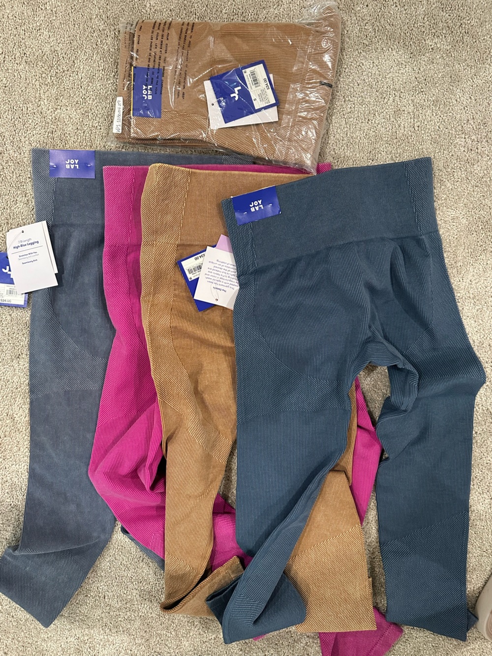 JoyLab Ribbed Leggings Bundle